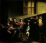 Caravaggio Famous Paintings - The Calling of Saint Matthew